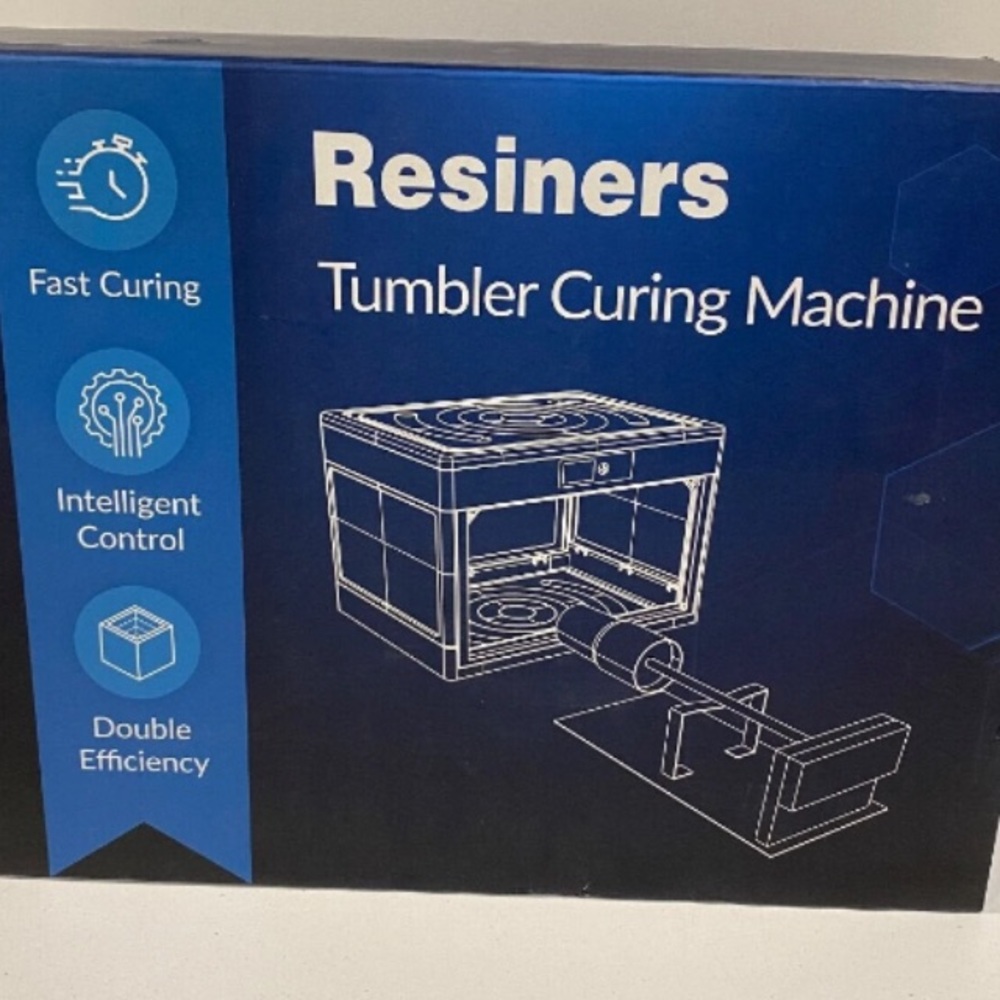 Tumbler Curing Machine - Blue